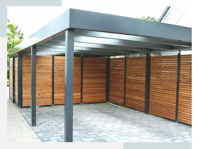 Навесы для парковки в Донском