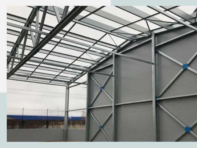 Каркасные ангары от СтальСтрой-Днс по цене от 608 руб.