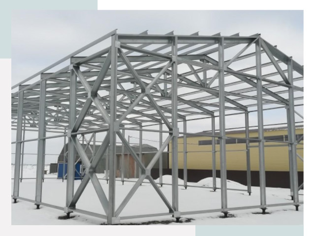 Каркасные ангары в Донском