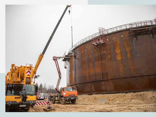 Монтаж резервуаров в Донском от 608 руб. за м³