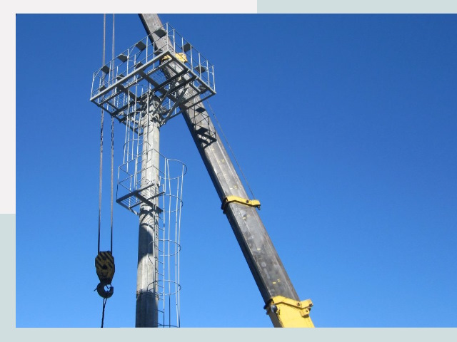 Монтаж осветительных мачт в Донской от 608 руб.