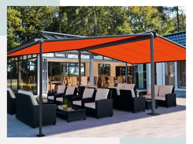 Навесы для кафе и ресторанов в Донском