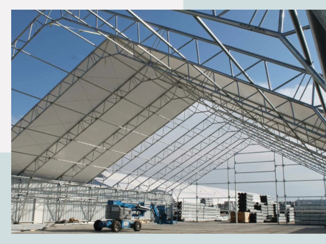 Каркасно-тентовые сооружения от СтальСтрой-Днс по цене 608 руб.