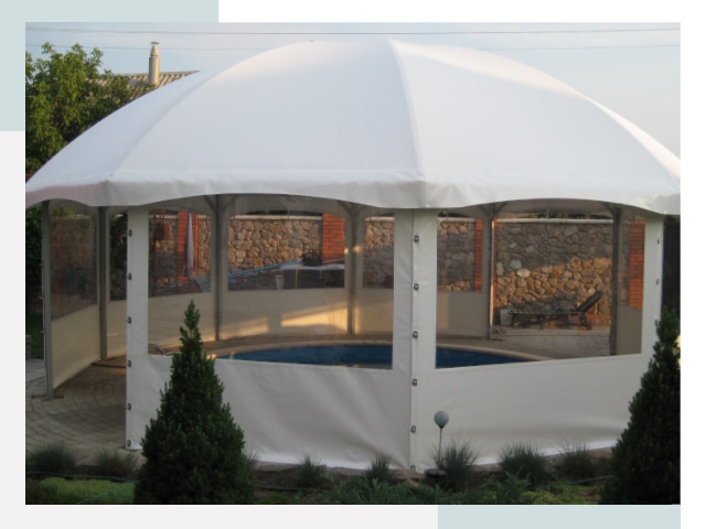 Тентовые павильоны в Донском