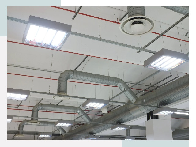 Вентиляция ангаров в Донском