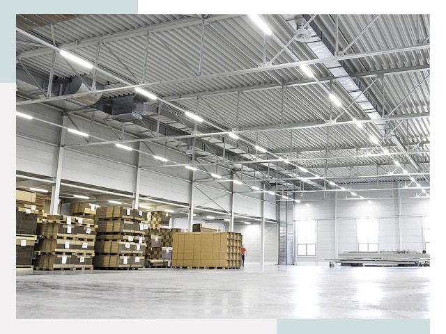 Освещение ангаров в Донском