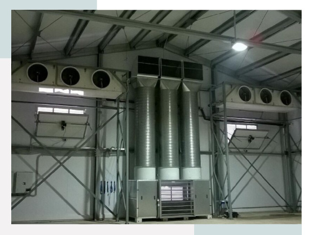 Инженерные системы для ангаров в Донском