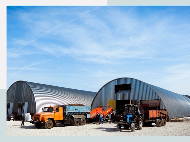 Ангары для спецтехники в Донском