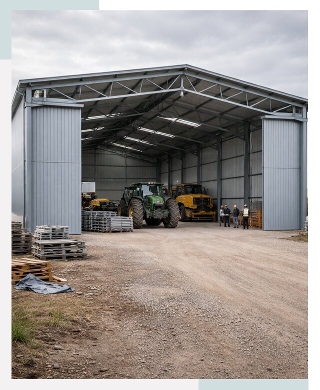 Ангары для сельхозтехники в Донском от 20264 р. | СтальСтрой-Днс